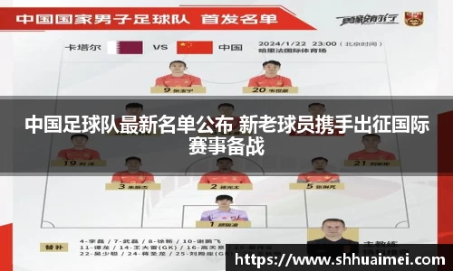 中国足球队最新名单公布 新老球员携手出征国际赛事备战